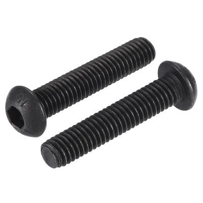 Harfington Hex Socket Button Cap Screws, Alloy Steel Bolts