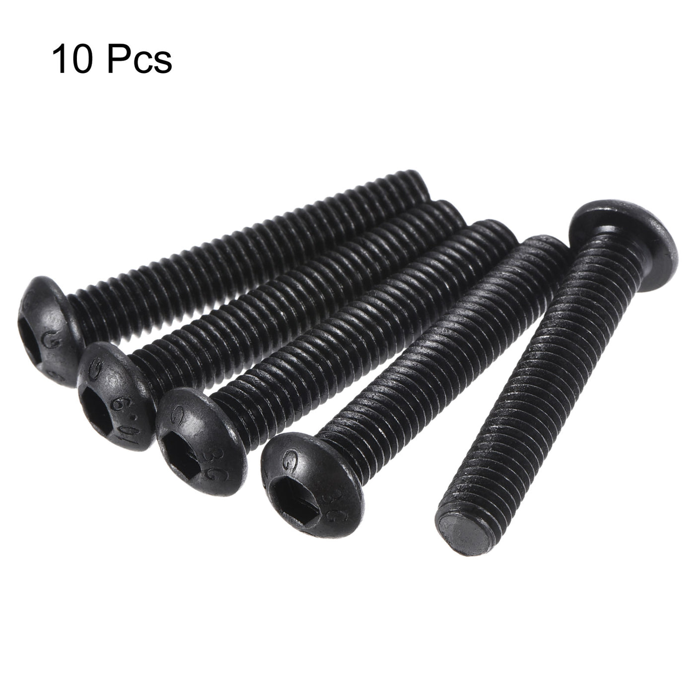 Harfington Hex Socket Button Head Cap Bolts Screws Alloy Steel