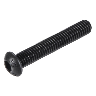 Harfington Hex Socket Button Head Cap Bolts, Alloy Steel Screws