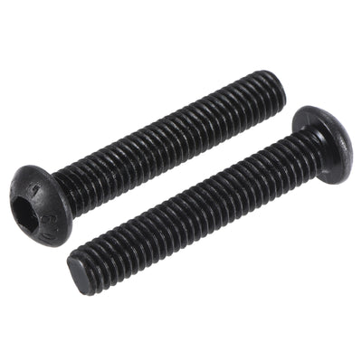 Harfington Hex Socket Button Head Cap Bolts, Alloy Steel Screws