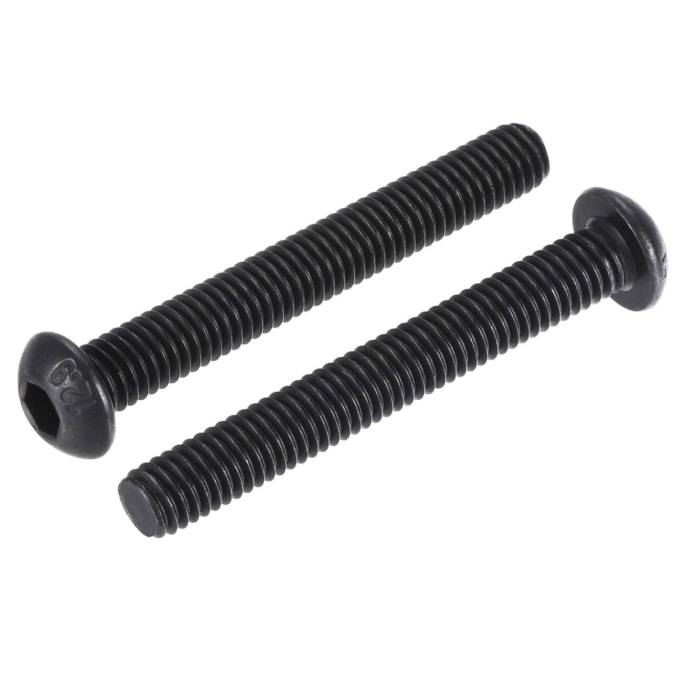 Harfington M6x45mm Hex Socket Button Head Cap Bolts Screws Alloy Steel 10pcs