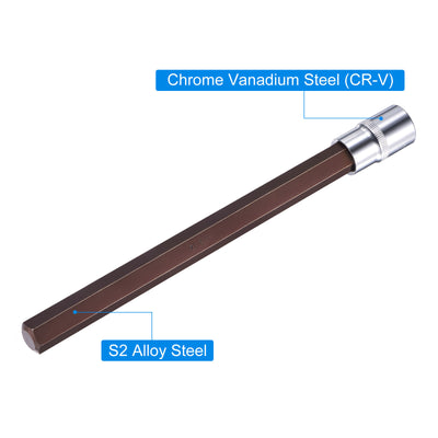 Harfington Hex Bit Socket, S2 Steel Bits, CR-V Sockets