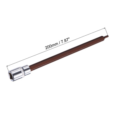 Harfington Spline Bit Socket, S2 Steel Bits, CR-V Sockets