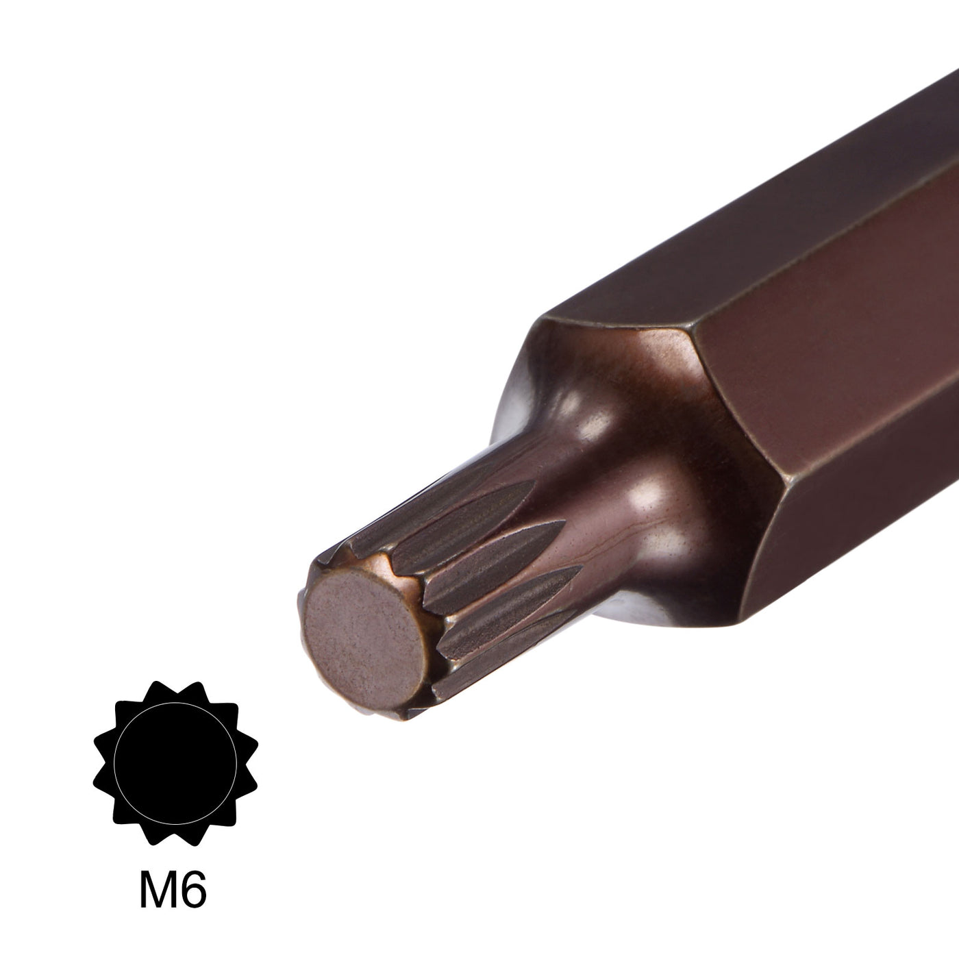 Harfington Spline Bit Socket, S2 Steel Bits, CR-V Sockets