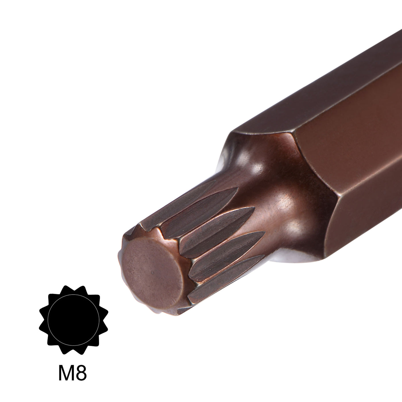 Harfington Spline Bit Socket, S2 Steel Bits, CR-V Sockets