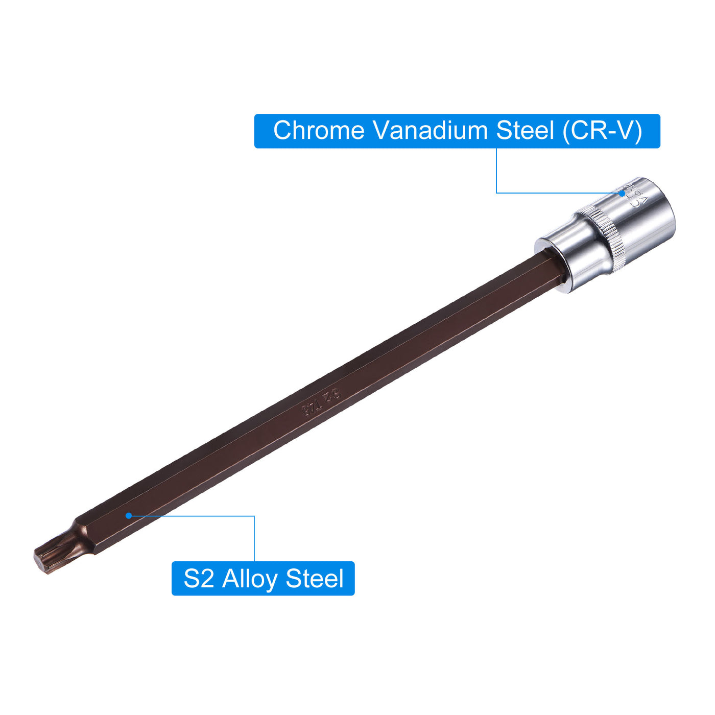 Harfington Torx Bit Socket, S2 Steel Bits, CR-V Sockets