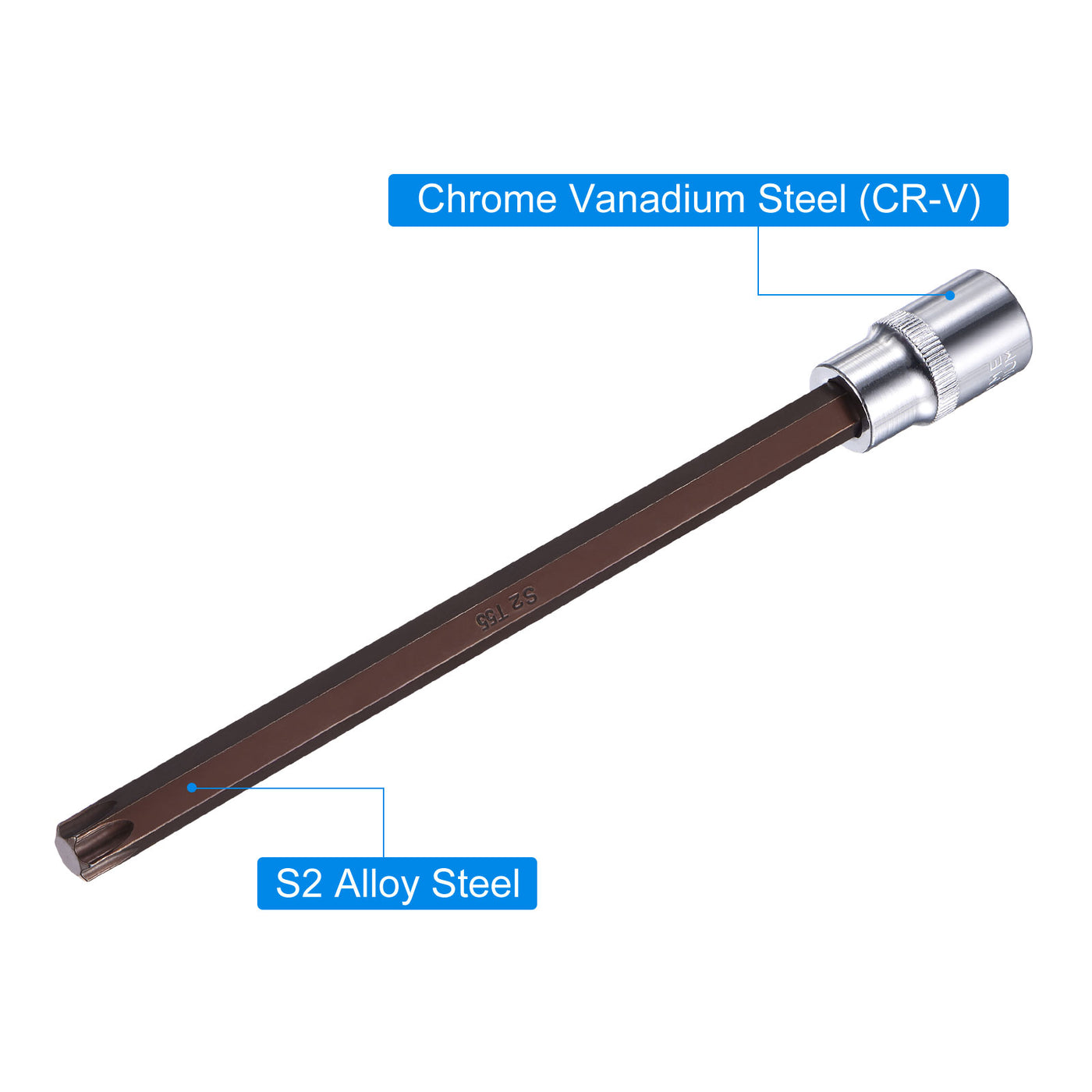 Harfington Torx Bit Socket, S2 Steel Bits, CR-V Sockets