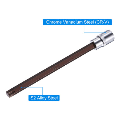 Harfington Torx Bit Socket, S2 Steel Bits, CR-V Sockets