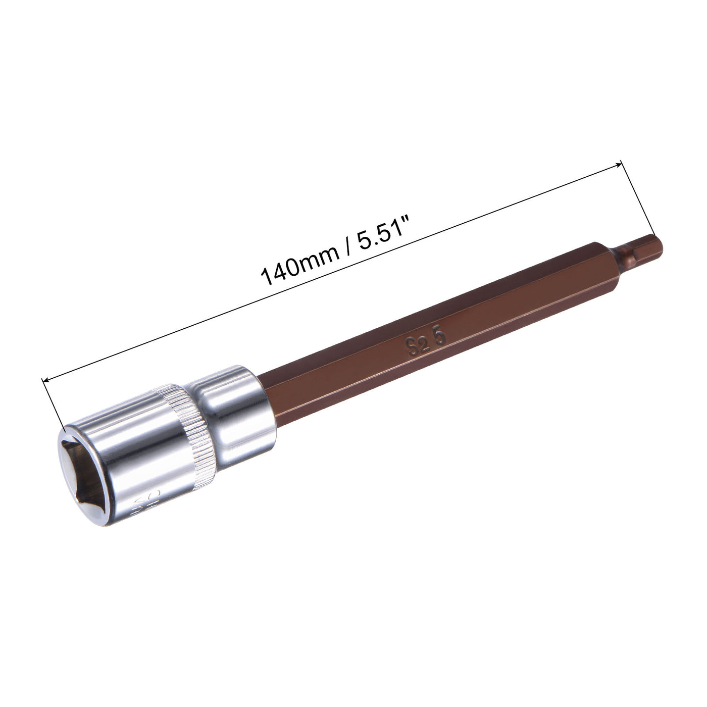 Harfington Hex Bit Socket, S2 Steel Bits, CR-V S