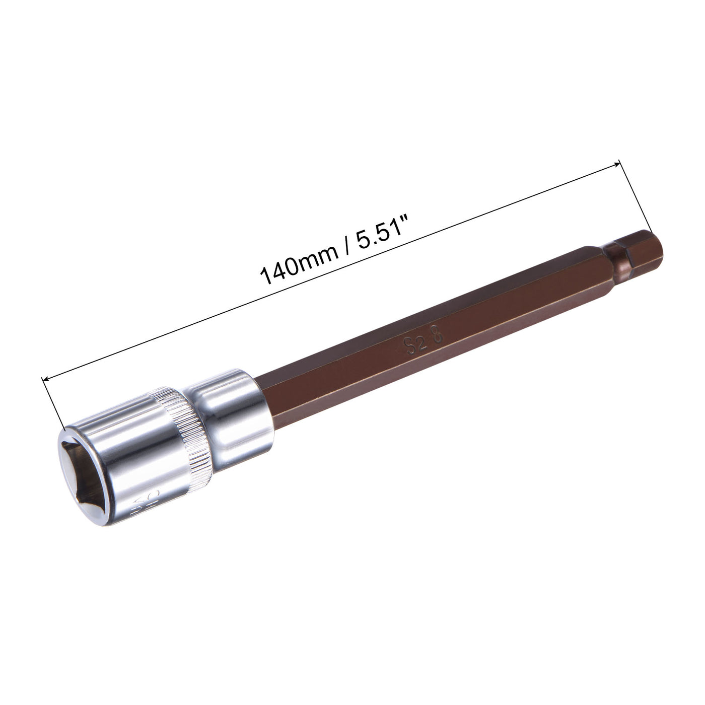 Harfington Hex Bit Socket, S2 Steel Bits, CR-V S