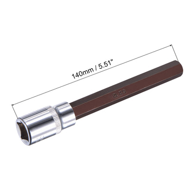 Harfington Hex Bit Socket, S2 Steel Bits, CR-V S