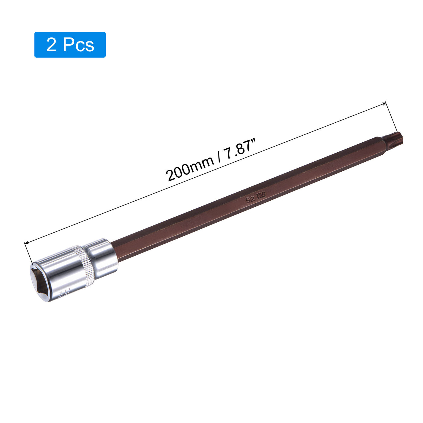 Harfington Torx Bit Socket, S2 Steel Bit, CR-V Socket