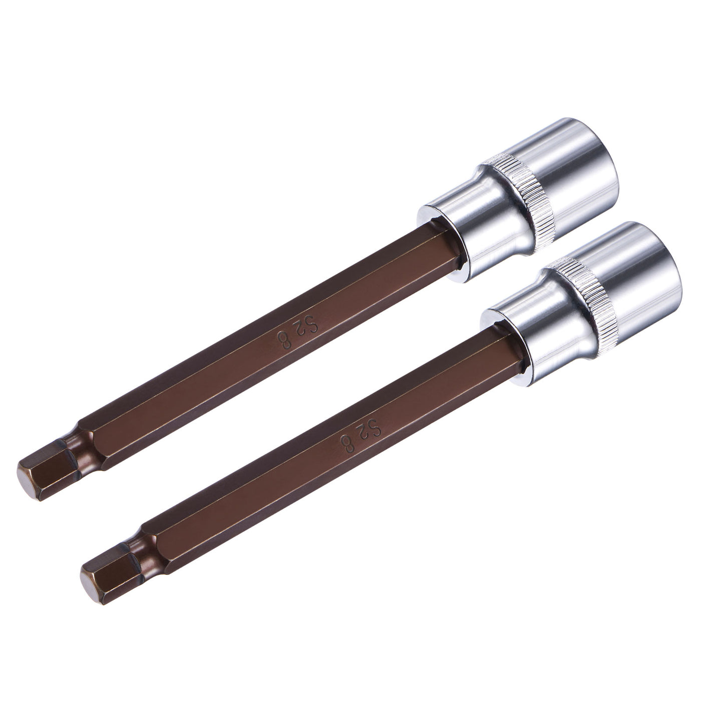 Harfington Hex Bit Socket, S2 Steel Bit, CR-V Socket