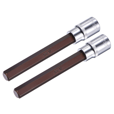 Harfington Hex Bit Socket, S2 Steel Bit, CR-V Socket