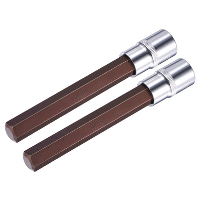 Harfington Hex Bit Socket, S2 Steel Bit, CR-V Socket