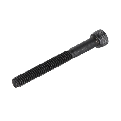 Harfington #8-32x1-1/2" Hex Socket Head Cap Screw Bolts 12.9 Grade Alloy Steel 25pcs