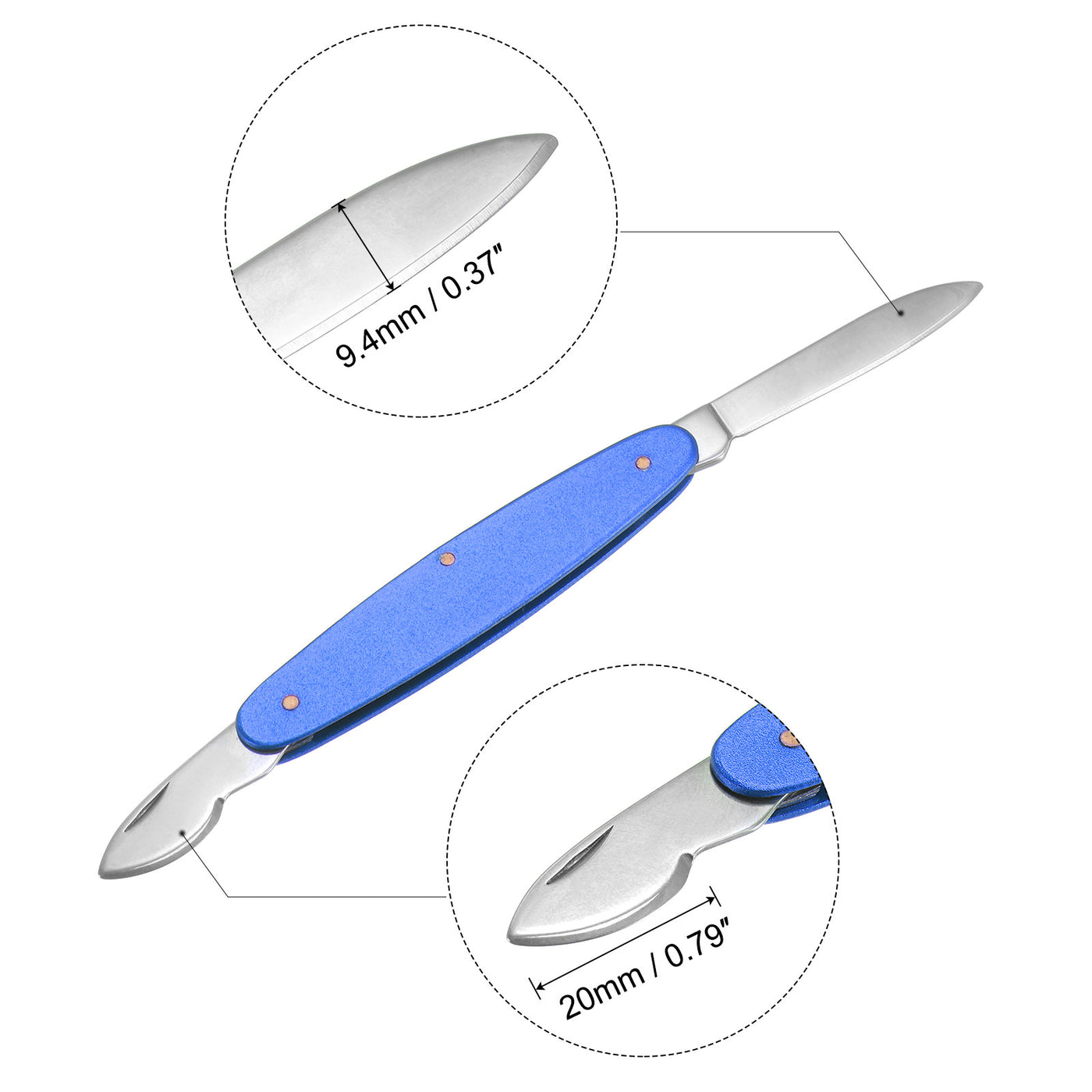 Harfington Watch Cover Opener Knife Dual-purpose Stainless Steel for Watch Repair