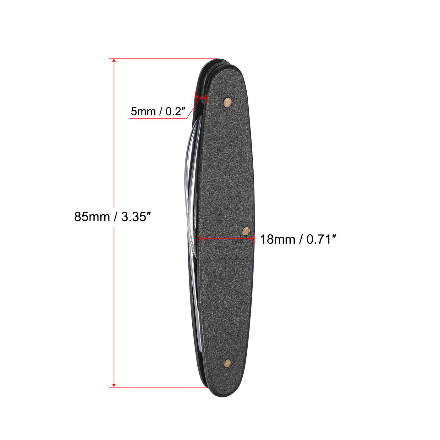 Harfington Watch Cover Opener Knife Dual-purpose Stainless Steel for Watch Repair