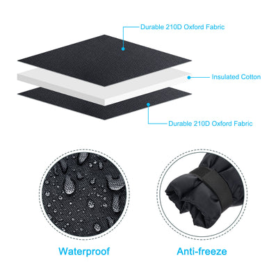 Harfington Faucet Cover Oxford Fabric Faucet Socks Protector