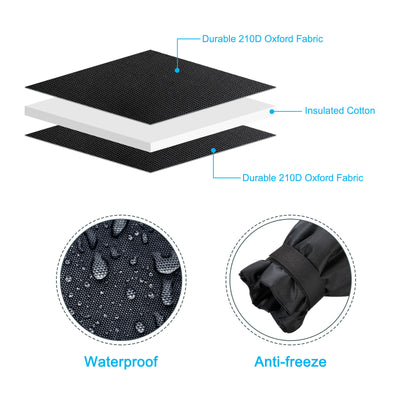 Harfington Faucet Cover Oxford Fabric Faucet Socks Protector