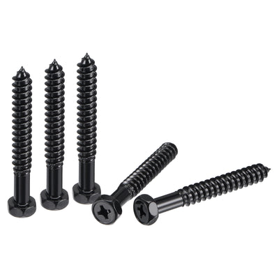 Harfington Hex Lag Half Thread Self-Tapping Screws