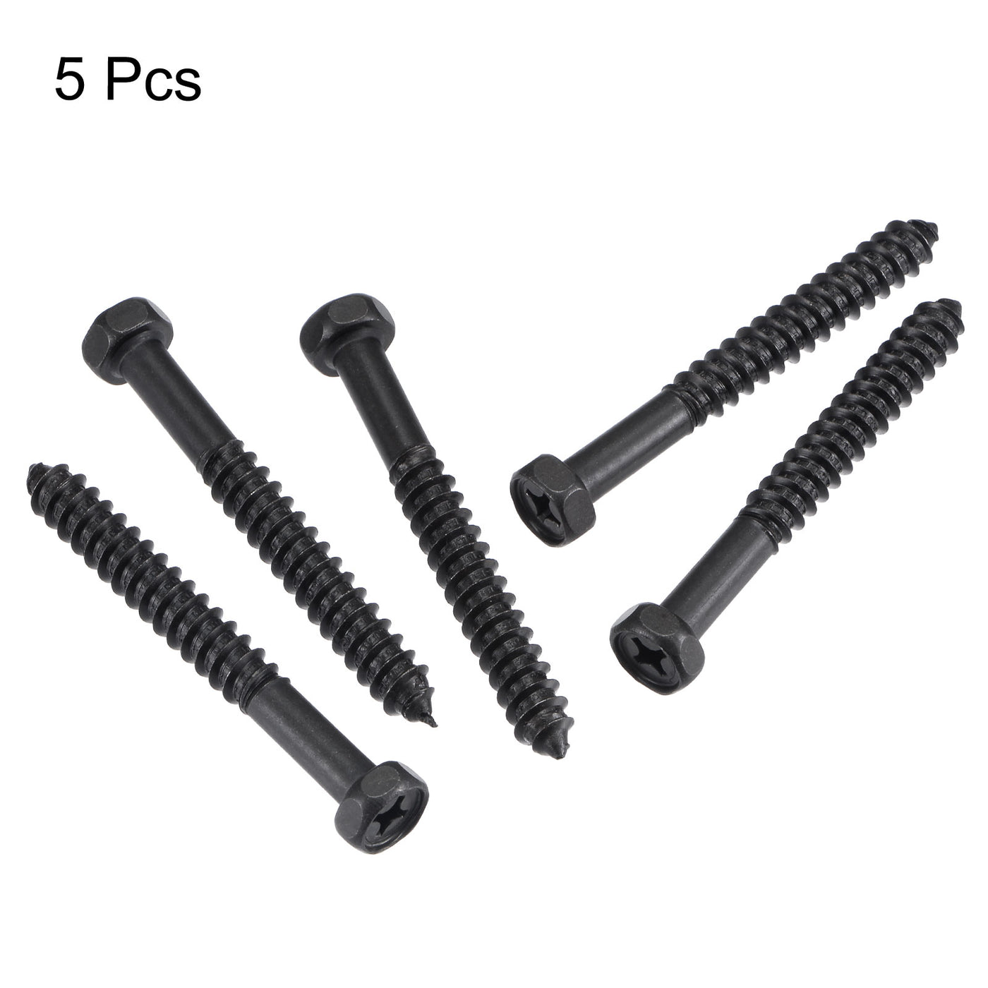 Harfington Hex Lag Half Thread Self-Tapping Screws