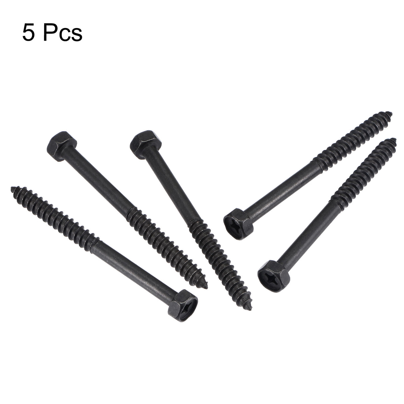 Harfington Hex Lag Half Thread Self-Tapping Screws