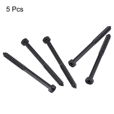Harfington Hex Lag Half Thread Self-Tapping Screws