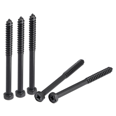 Harfington Hex Lag Half Thread Self-Tapping Screws