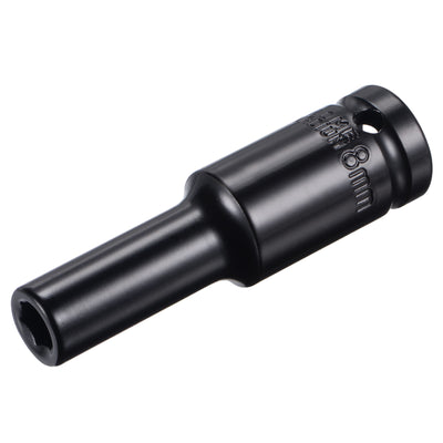 Harfington Deep Impact Socket, CR-V, 6-Point Metric Sizes