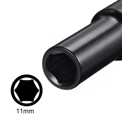 Harfington Deep Impact Socket, CR-V, 6-Point Metric Sizes