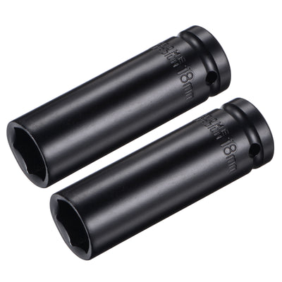 Harfington Square Drive by Deep Impact Socket, CR-V, 6-Point Metric