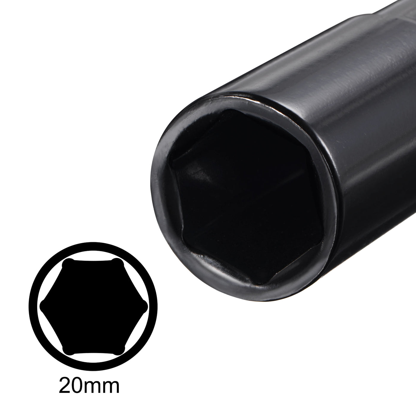 Harfington Deep Impact Socket, CR-V, 6-Point Metric Sizes