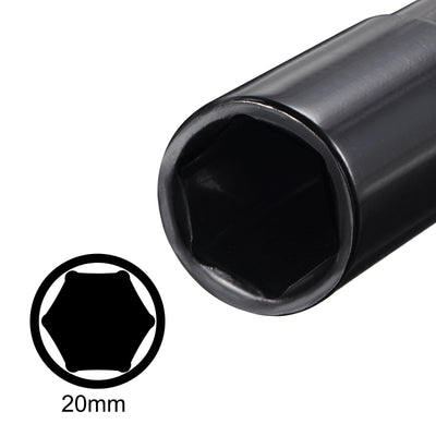 Harfington Deep Impact Socket, CR-V, 6-Point Metric Sizes