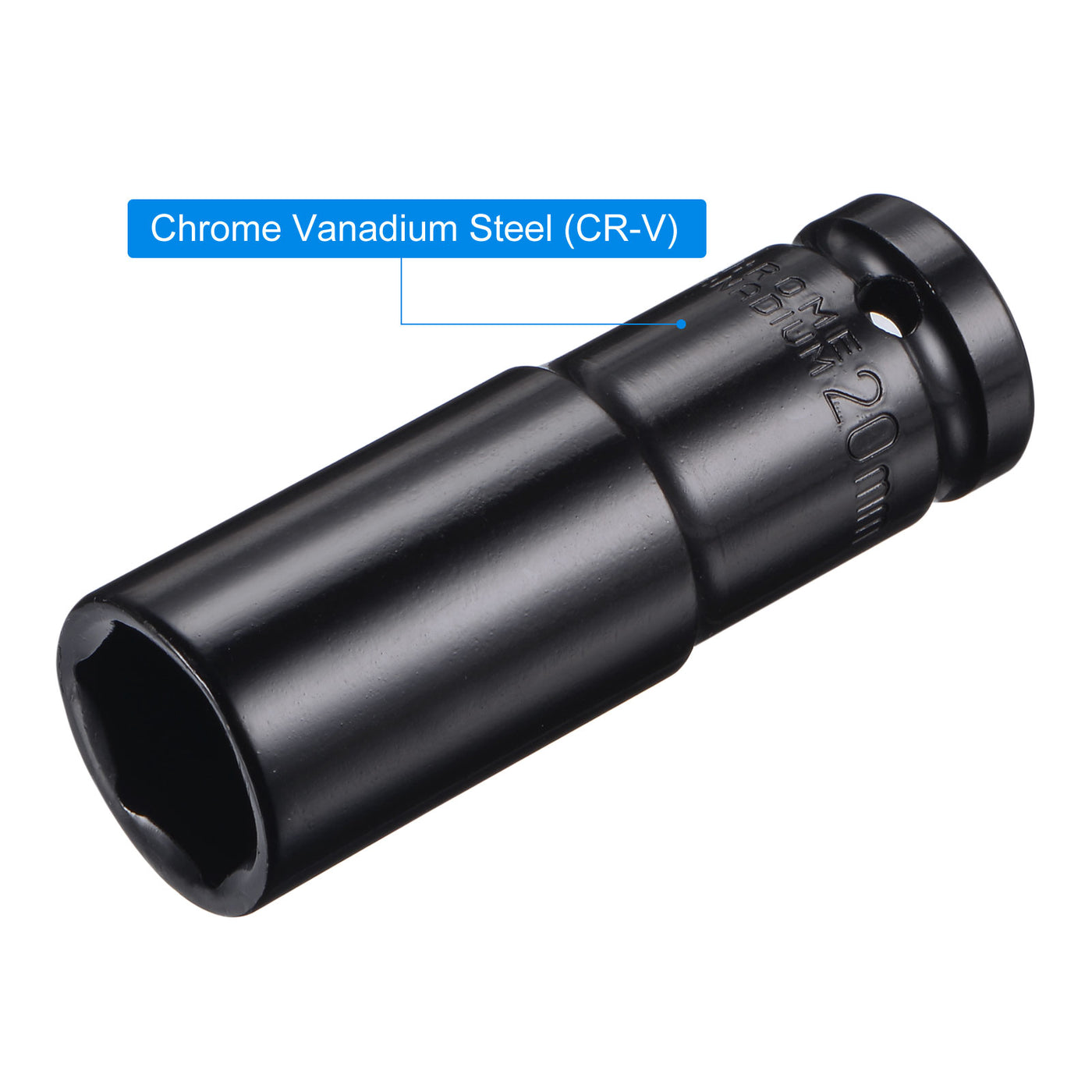 Harfington Square Drive by Deep Impact Socket, CR-V, 6-Point Metric