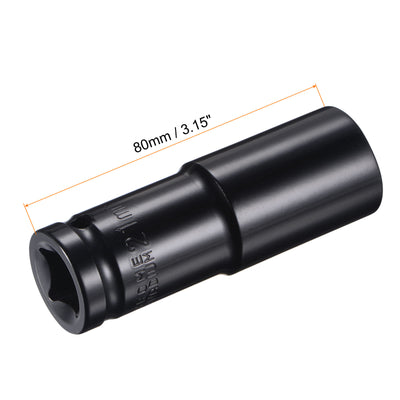 Harfington Deep Impact Socket, CR-V, 6-Point Metric Sizes
