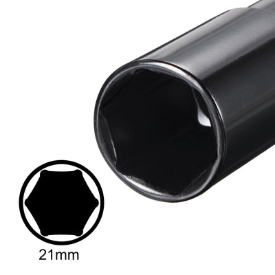 Harfington Deep Impact Socket, CR-V, 6-Point Metric Sizes