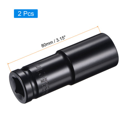 Harfington Square Drive by Deep Impact Socket, CR-V, 6-Point Metric