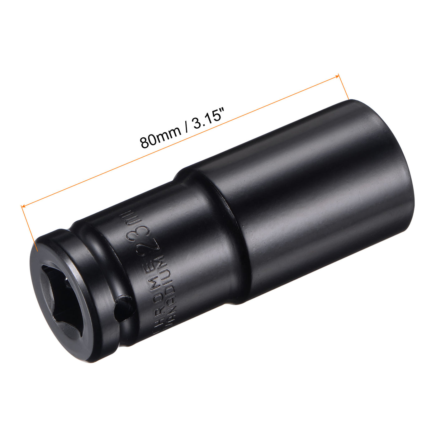 Harfington Deep Impact Socket, CR-V, 6-Point Metric Sizes