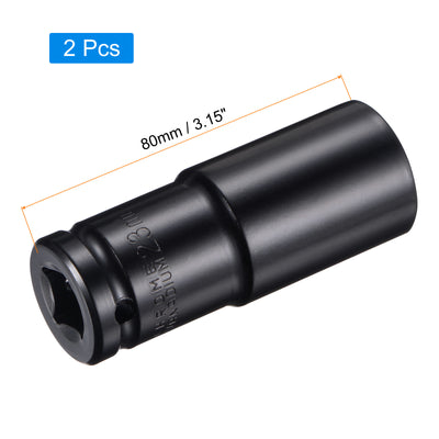 Harfington Square Drive by Deep Impact Socket, CR-V, 6-Point Metric