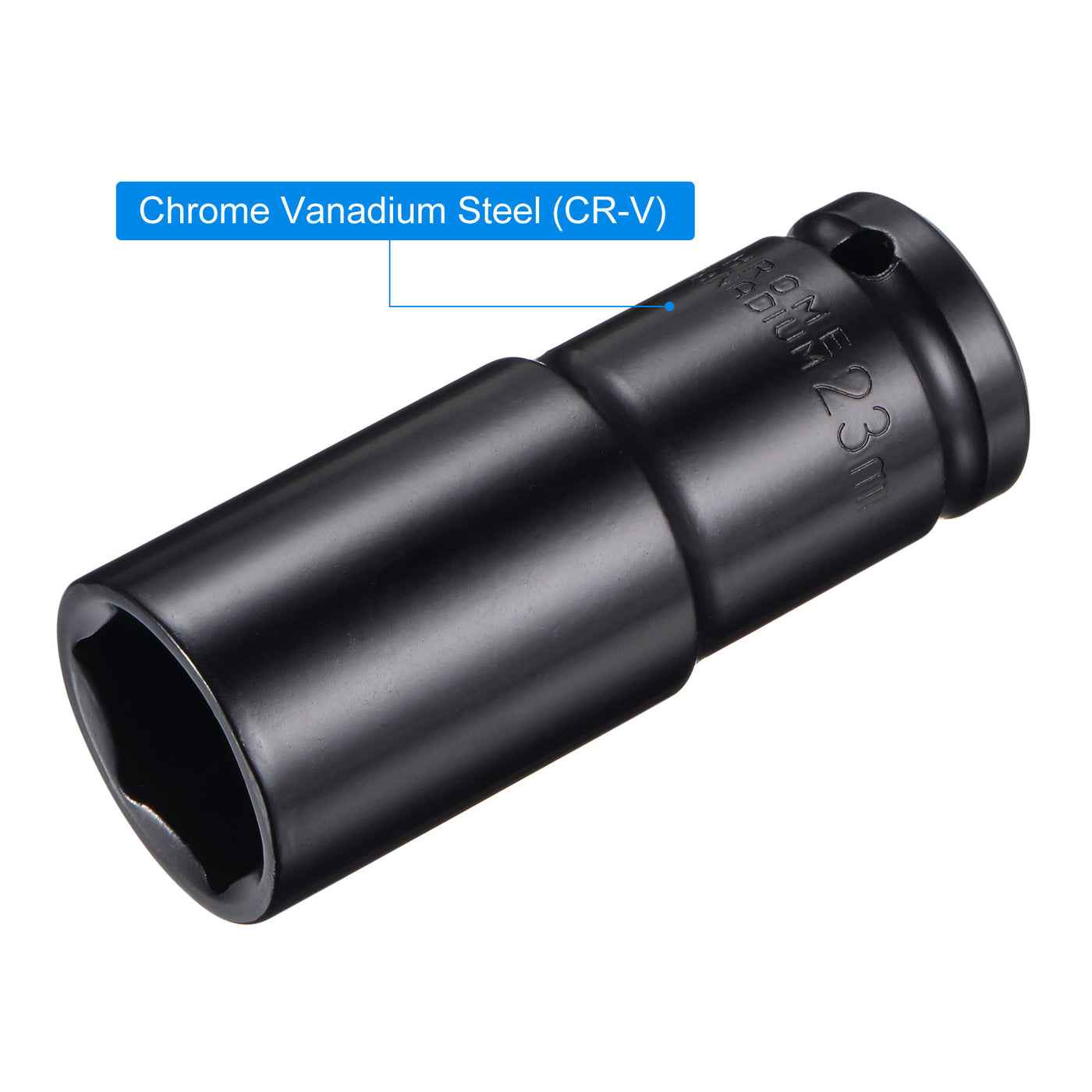 Harfington Square Drive by Deep Impact Socket, CR-V, 6-Point Metric