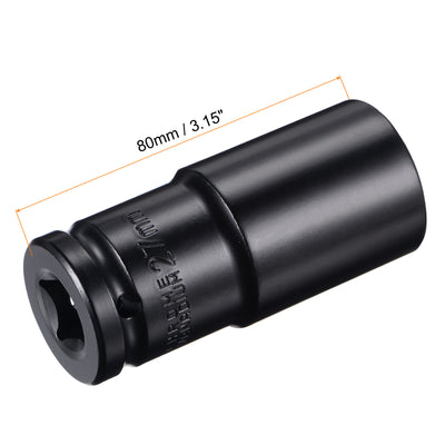 Harfington Deep Impact Socket, CR-V, 6-Point Metric Sizes