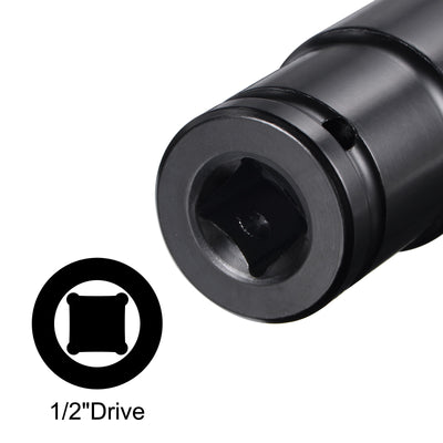 Harfington Deep Impact Socket, CR-V, 6-Point Metric Sizes