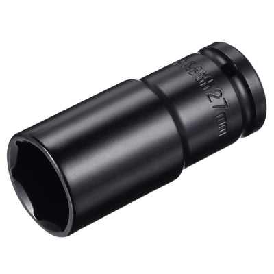 Harfington Deep Impact Socket, CR-V, 6-Point Metric Sizes