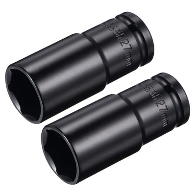 Harfington Square Drive by Deep Impact Socket, CR-V, 6-Point Metric