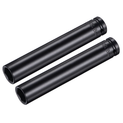 Harfington Square Drive x Deep Impact Socket, CR-V, 6-Point Metric Sizes