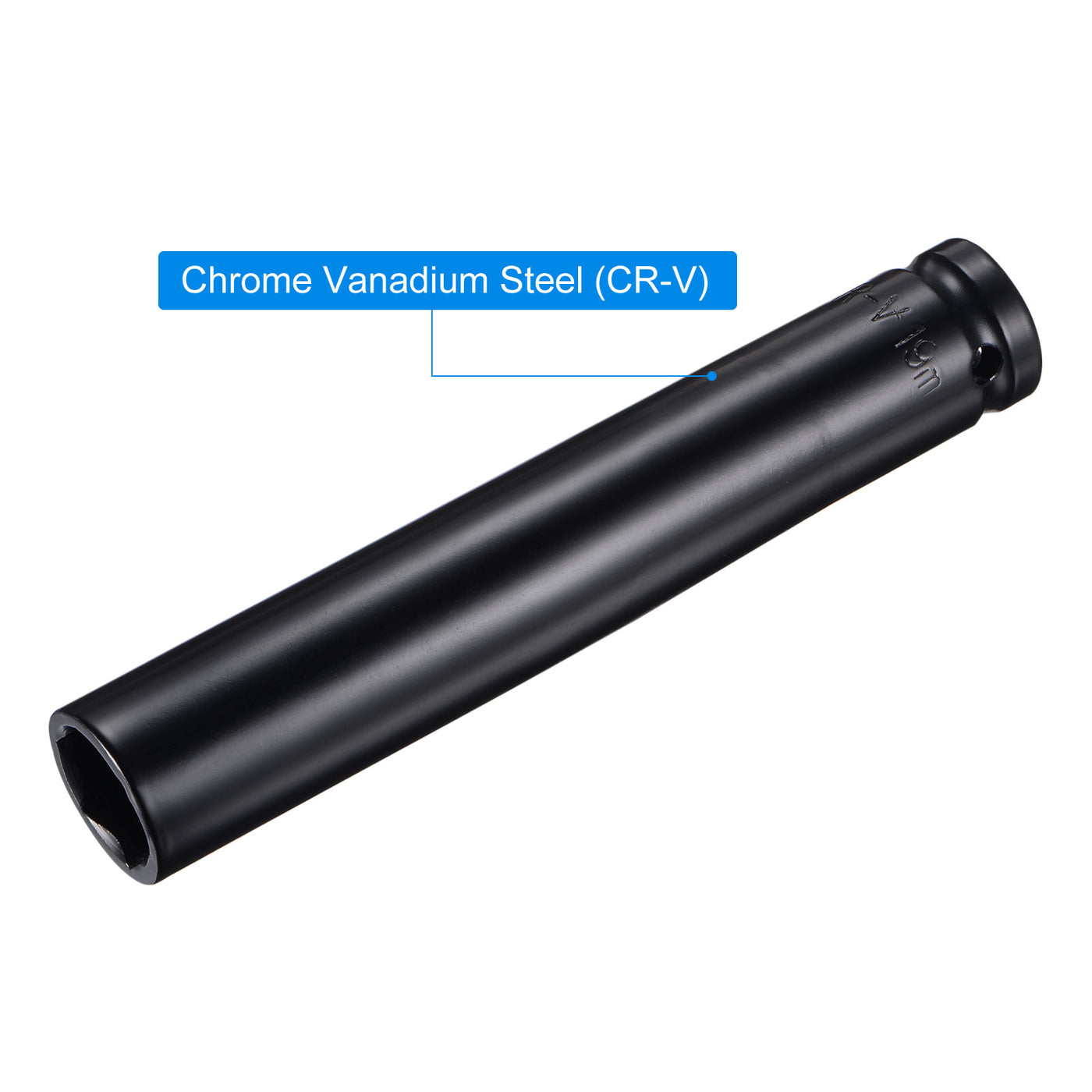 Harfington Square Drive x Deep Impact Socket, CR-V 6-Point Metric Sizes