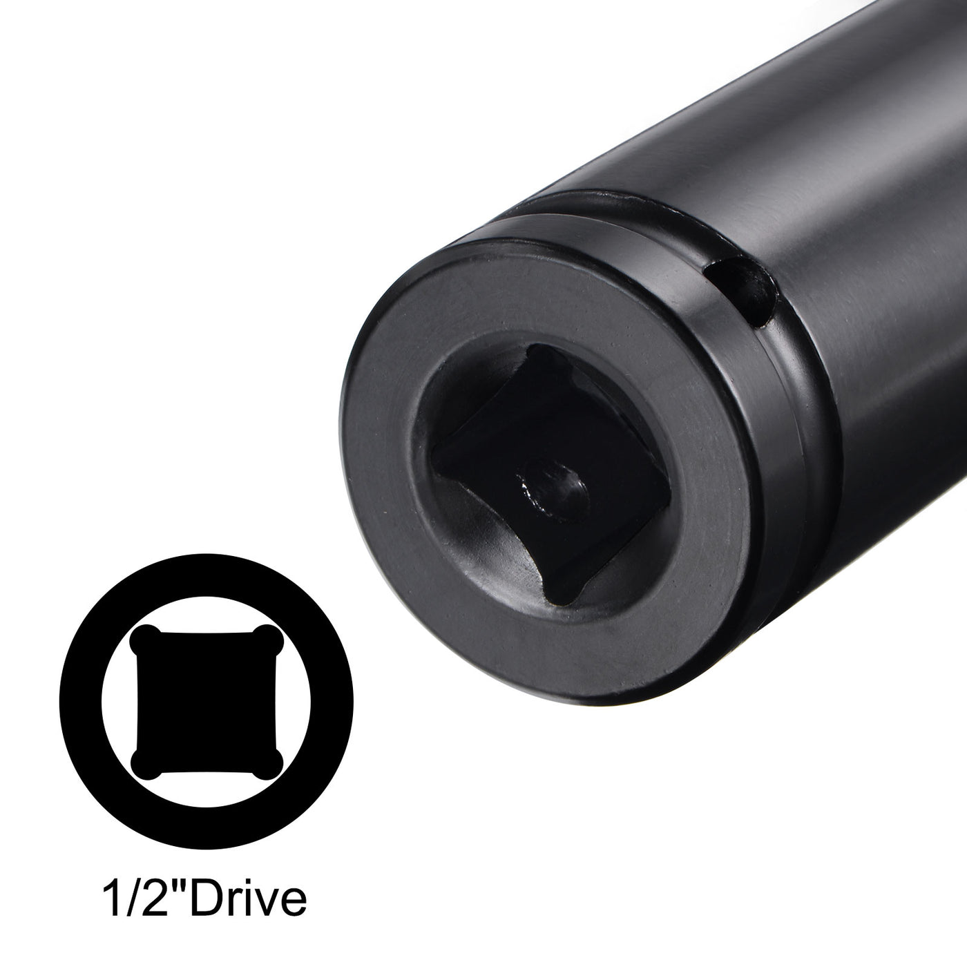Harfington Square Drive x Deep Impact Socket, CR-V 6-Point Metric Sizes