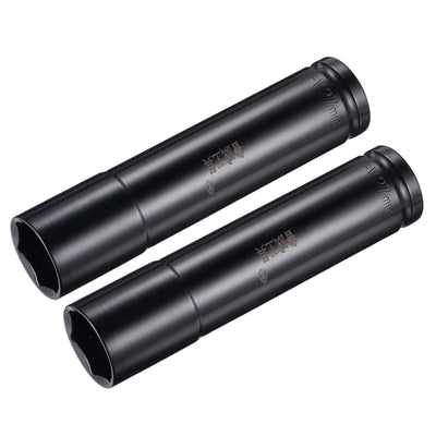 Harfington Square Drive x Deep Impact Socket, CR-V 6-Point Metric Sizes