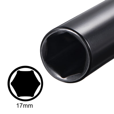 Harfington Deep Impact Socket, CR-V Steel, 6-Point Metric Sizes